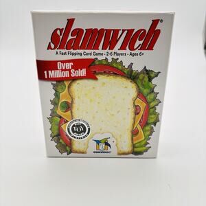Slamwich - By Gamewright . A Fast Flipping Card Game. Best Toy Award. Complete.
